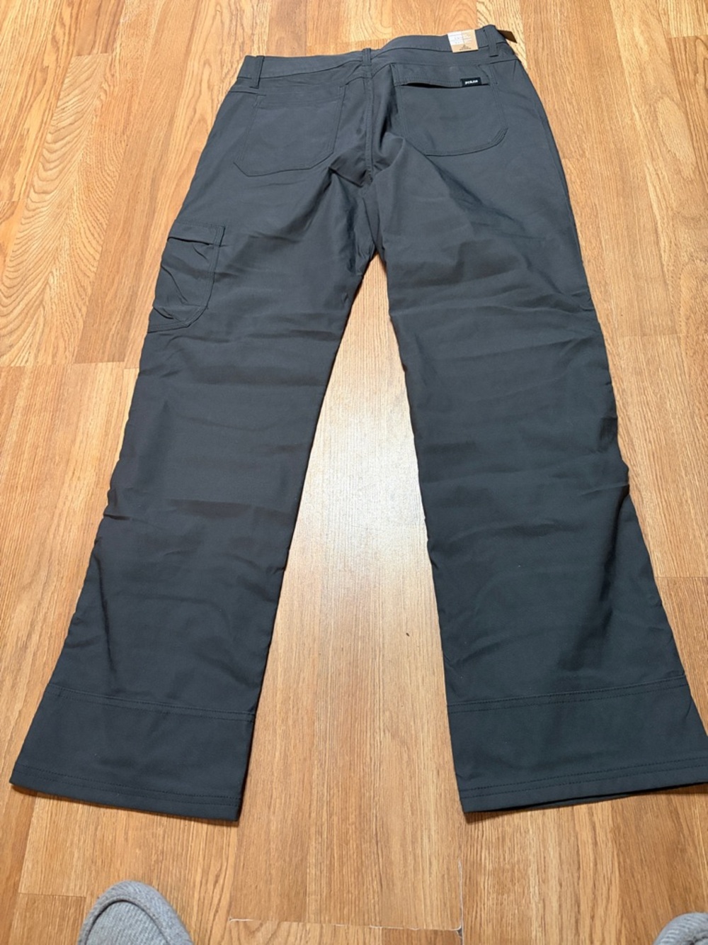 prAna Stretch Zion Pant - Water Repellent / Roll-up Hem - Grey - Picture 2 of 14